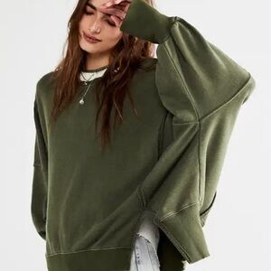 Free People We The Free Camden Sweatshirt Adventurer Small